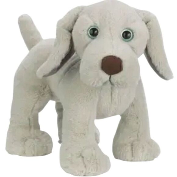 GANZ Weimaranizer Dog 10" Gray Plush  Stuffed Animal 2009 Retired Webkinz Toy - Picture 1 of 11